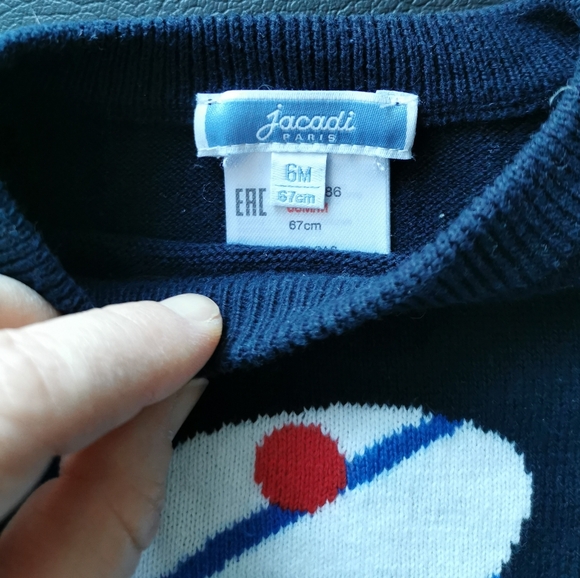 Jacadi sweater, 6 months - Picture 2 of 3